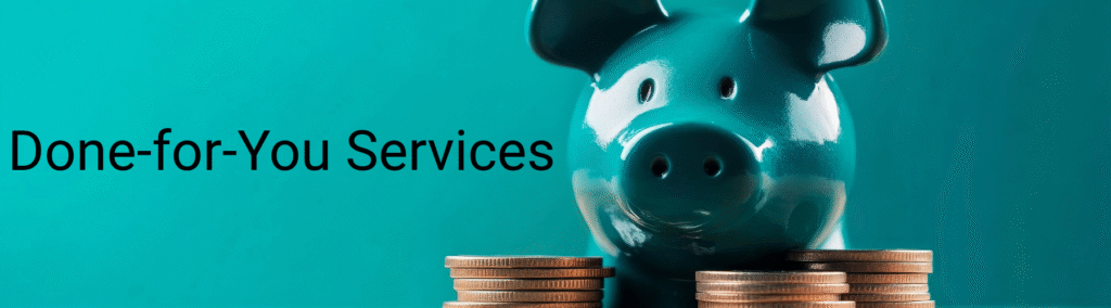 Done-for-You Services Header – Start on a Shoestring